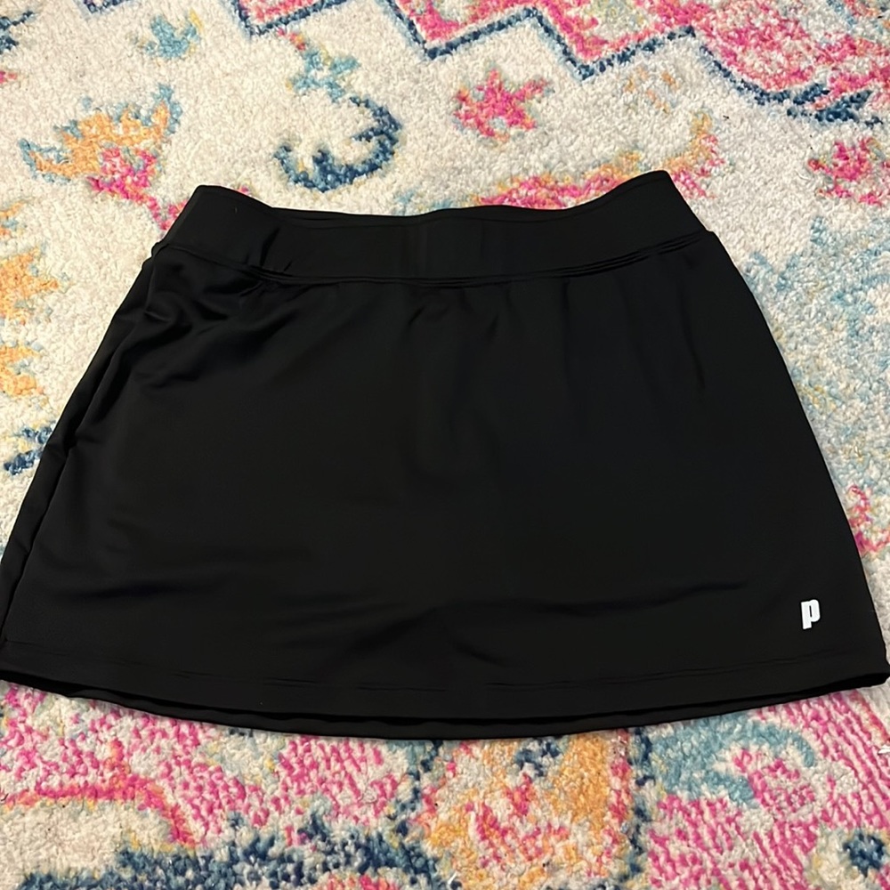 Black Prince tennis skirt w build in shorts under!